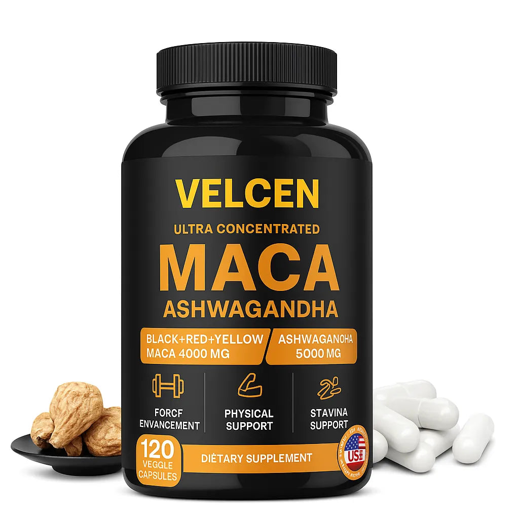 VELCEN Maca + Ashwagandha